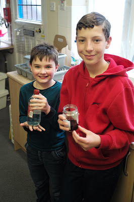 Experiment with baking soda